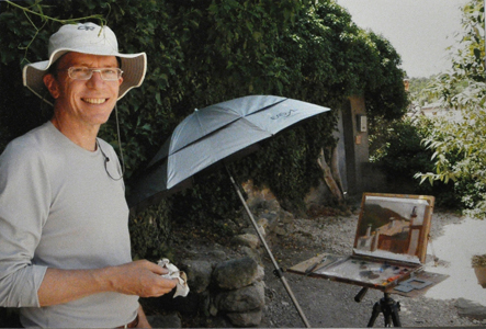 Painting en plein air - Provence, France