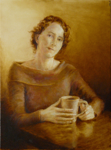 Elizabeth with Coffee
