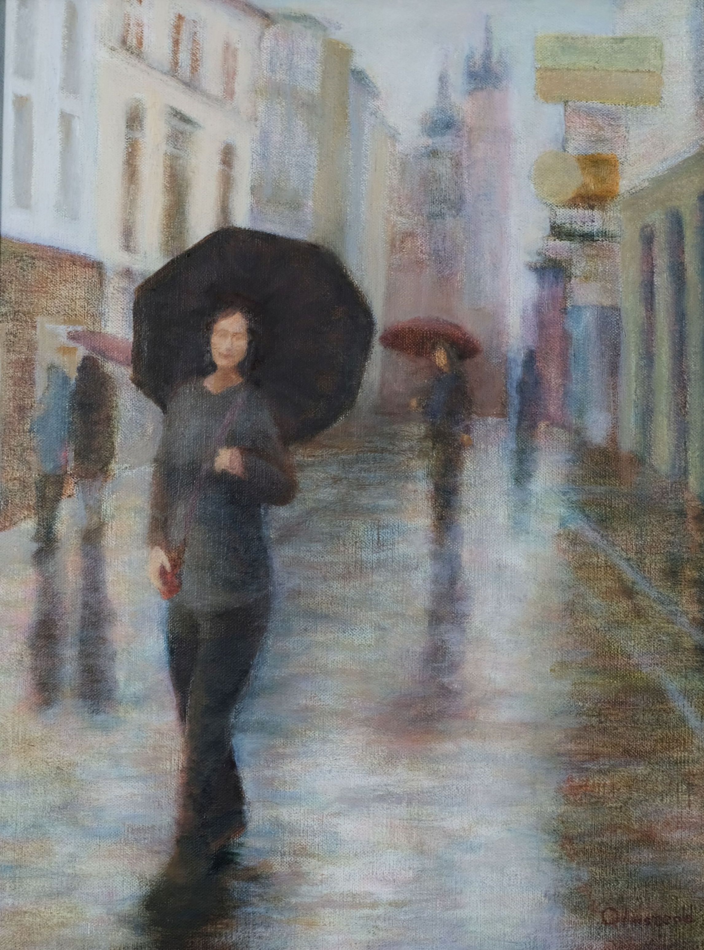 Maggie - Krakow in the Rain