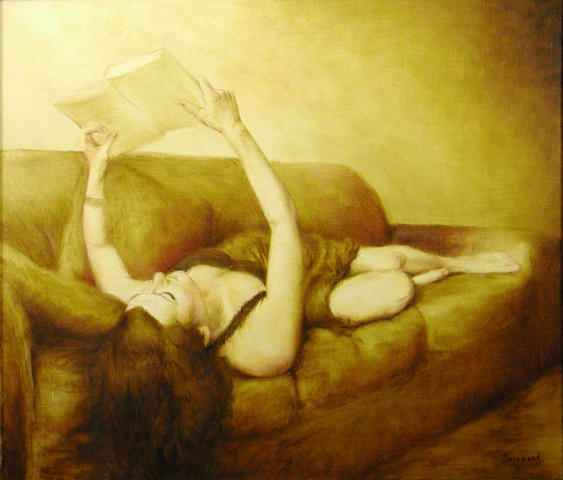 Girl Reading 3